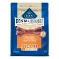 thumbnail image 1 of Blue Buffalo Dental Bones Small Natural Dental Chew Dog Treats, 12-oz. Bag, 1 of 9