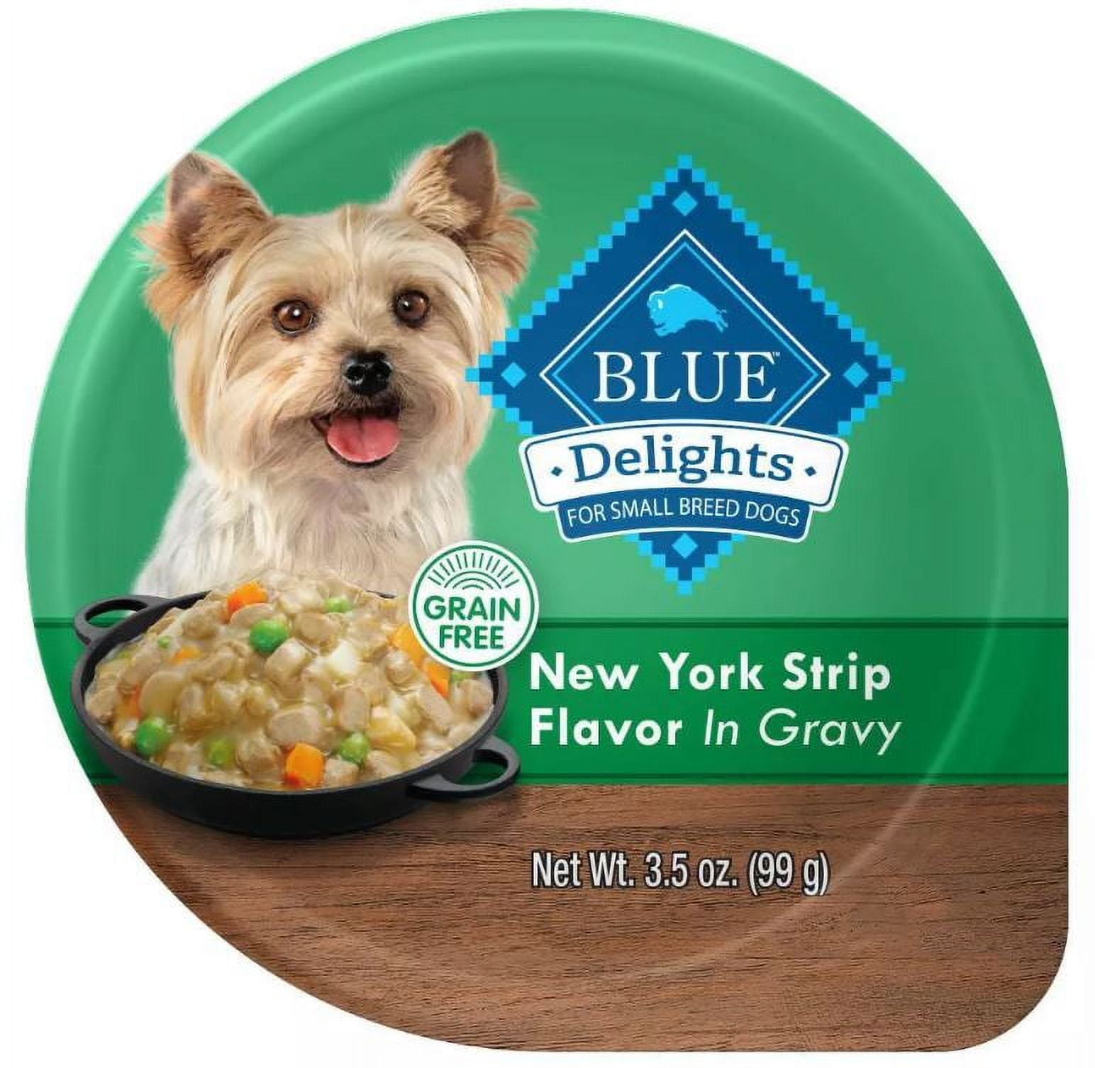 Blue Buffalo Divine Delights Small Breed Dog Food Cup (Pack of 6)