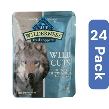 Blue Buffalo Dog Food Chunky Chicken Bites 3 oz (Pack Of 24)
