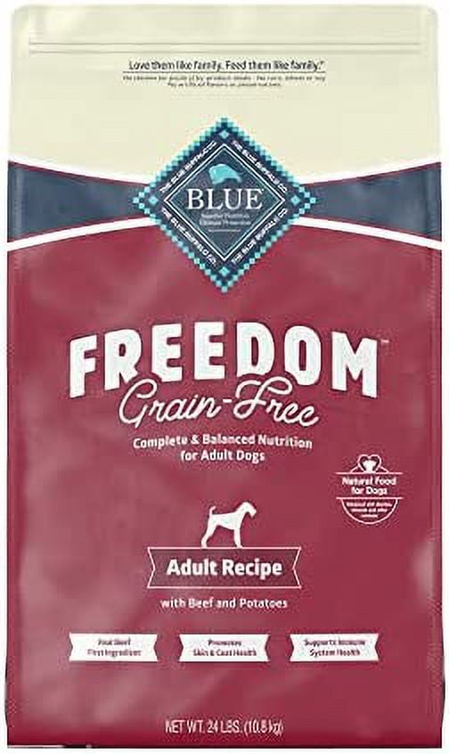 Blue freedom hotsell dog food walmart