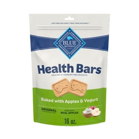Blue Buffalo Health Bars Crunchy Dog Biscuits, Apples & Yogurt, 16-oz. Bag