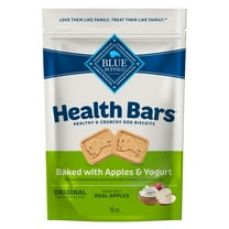 Blue Buffalo Health Bars Crunchy Dog Biscuits, Apples & Yogurt, 16-oz. Bag