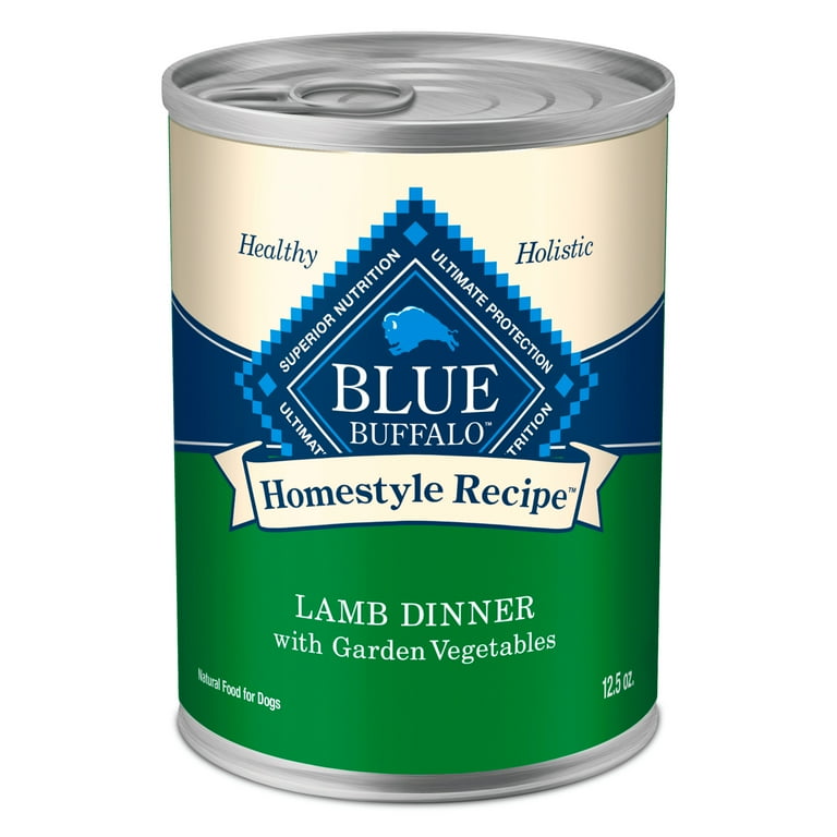 Blue Buffalo Homestyle Recipe Lamb Dinner with Garden Vegetables Canned Dog Food Blue Buffalo Homestyle Recipe Lamb Dinner with Garden Vegetables Canned Dog Food