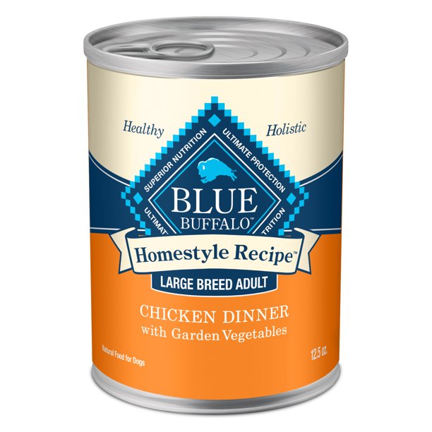 Blue Buffalo Homestyle Recipe Adult Wet Dog Food, Chicken Dinner, 12.5