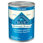 Blue Buffalo Homestyle Recipe Natural Adult Wet Dog Food, Chicken 12.5-oz can (Pack of 12)