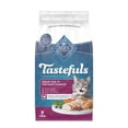 thumbnail image 1 of Blue Buffalo Tastefuls Adult Cat 7+ Hairball Control Dry Food, Chicken & Brown Rice, 7lb, 1 of 13