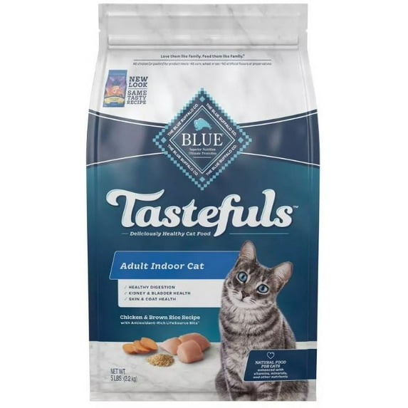 Blue Buffalo indoor health alimento seco para gatos adultos con pollo y arroz integral