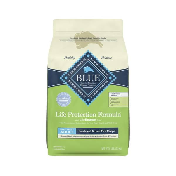 Blue Buffalo Life Protection 5 lb Lamb and Brown Rice Adult Small Breed Dry Dog Food Walmart