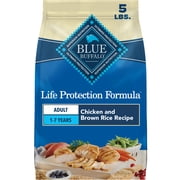 Blue Buffalo Life Protection Formula Adult Dry Dog Food Chicken & Brown Rice 5lb Bag