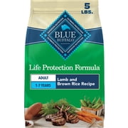 Blue Buffalo Life Protection Formula Adult Dry Dog Food Lamb &amp; Brown Rice 5lb Bag