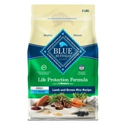 Blue Buffalo Life Protection Formula Adult Dry Dog Food, Lamb & Brown Rice, 5 lbs.