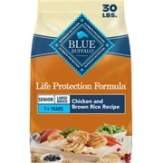 Blue Buffalo Life Protection Large Breed Senior Dry Dog Food Chicken & Brown Rice 30lb Bag