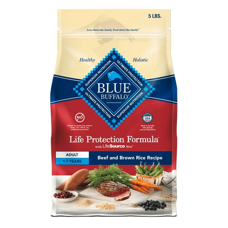 Blue Buffalo Life Protection Formula Beef Recipe Dog Food