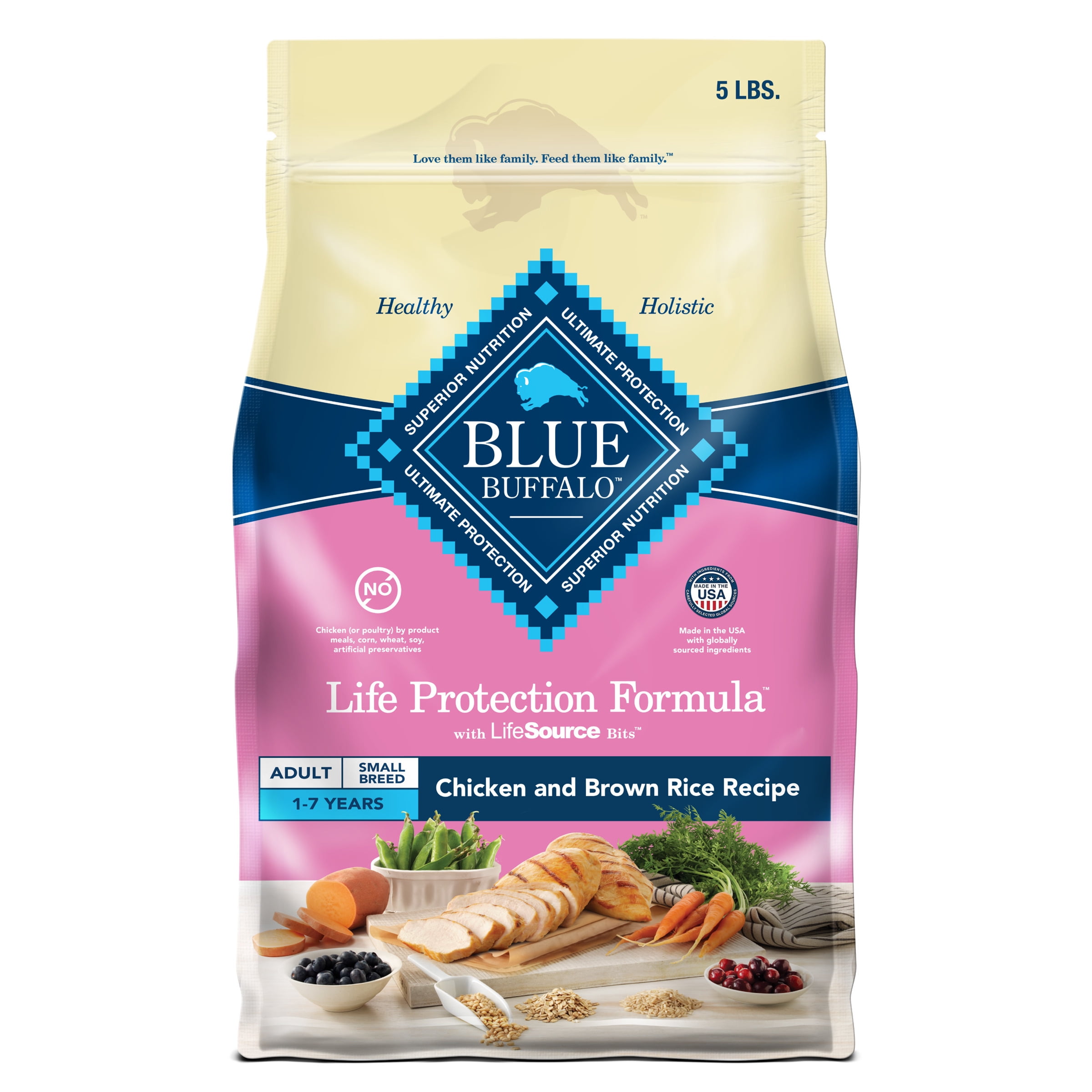 Blue Buffalo Dog Food in Blue Buffalo - Walmart.com