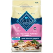Blue Buffalo Life Protection Formula Adult Small Breed Dry Dog Food, Chicken, 15lb Bag