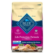 Blue Buffalo Life Protection Formula Small Breed Senior Dry Dog Food, Chicken & Rice, 15lb