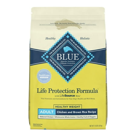 Blue Buffalo Life Protection Healthy Weight Adult Chicken and Brown Rice (Pack of 2)