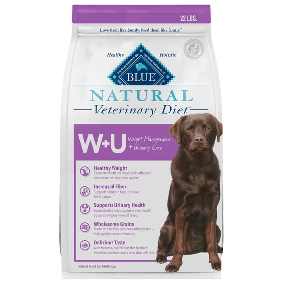 Blue Buffalo NVD Weight Management + Urinary Care Dry Dog Food, Chicken, 22-lb. Bag