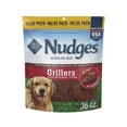 thumbnail image 1 of Blue Buffalo Nudges Grillers Natural Dog Treats, Steak, 36-oz. Bag, 1 of 13