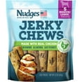 thumbnail image 1 of Blue Buffalo Nudges Jerky Chews Natural Dog Treats Med/Large Breed, Chicken, 12oz Bag, 5 Count, 1 of 3