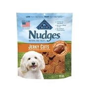 Blue Buffalo Nudges Jerky Cuts Dog Treats Made with Real Chicken & Duck, 8-oz. Bag