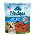 Blue Buffalo Nudges Jerky MMF7 Bites Dog Treats, Made in the USA with