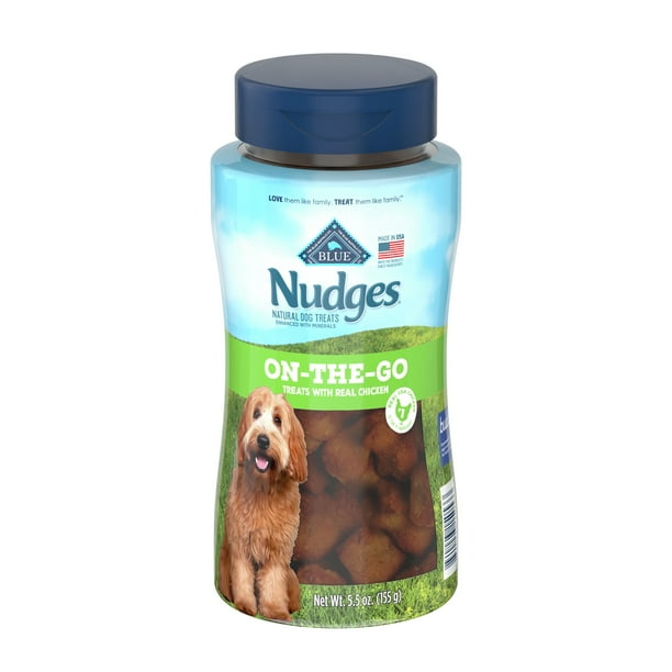 Blue Buffalo Nudges On The Go Natural Dog Treats, Chicken 5.5oz