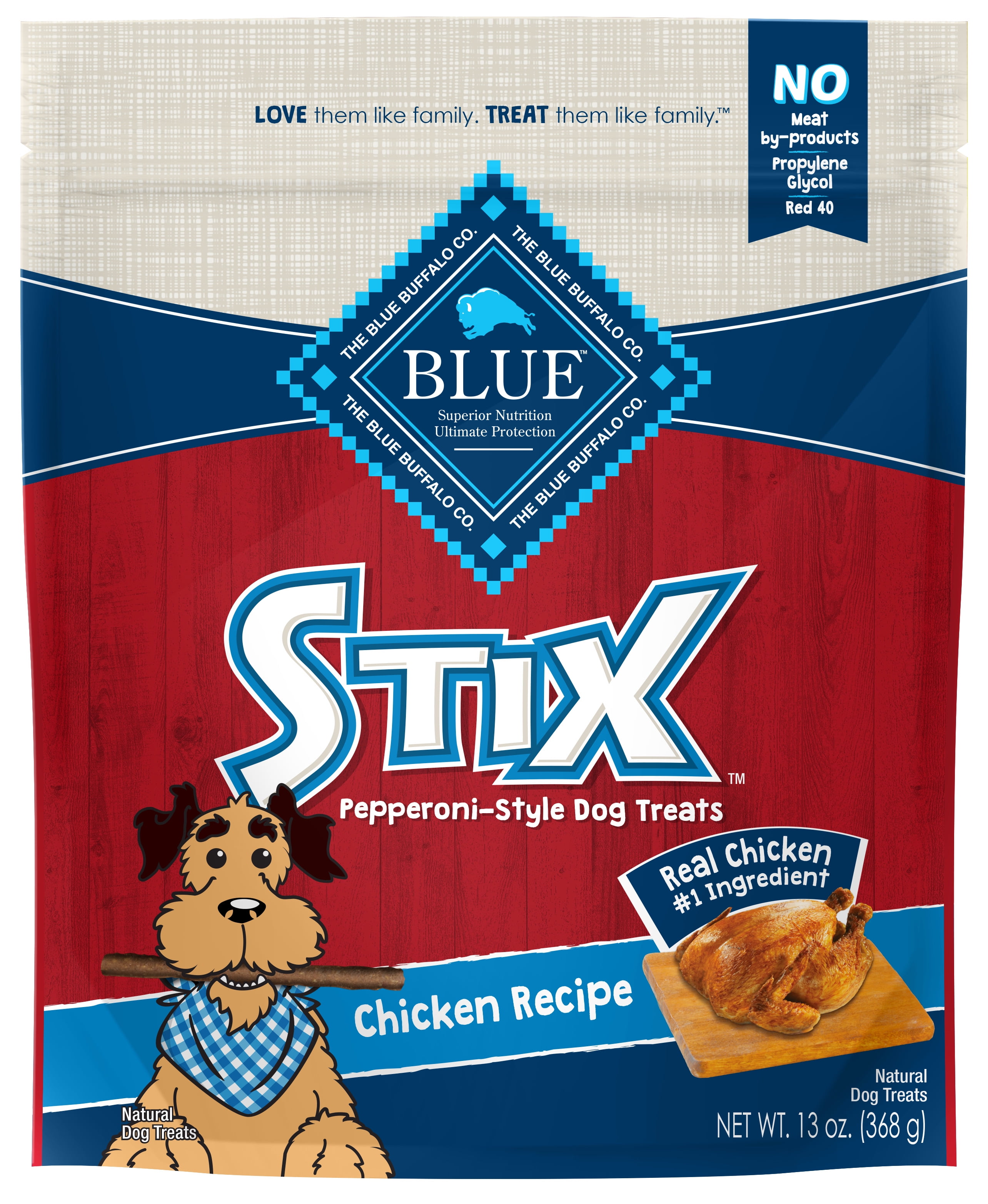 Blue dog shop bakery chicken sticks