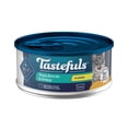 thumbnail image 1 of Blue Buffalo Tastefuls Adult Cat Wet Food, Tuna Entrée in Gravy, Flaked, 5.5oz,, 1 of 11