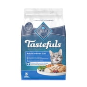 Blue Buffalo Tastefuls Adult Indoor Dry Cat Food, Chicken & Brown Rice, 3-lb Bag