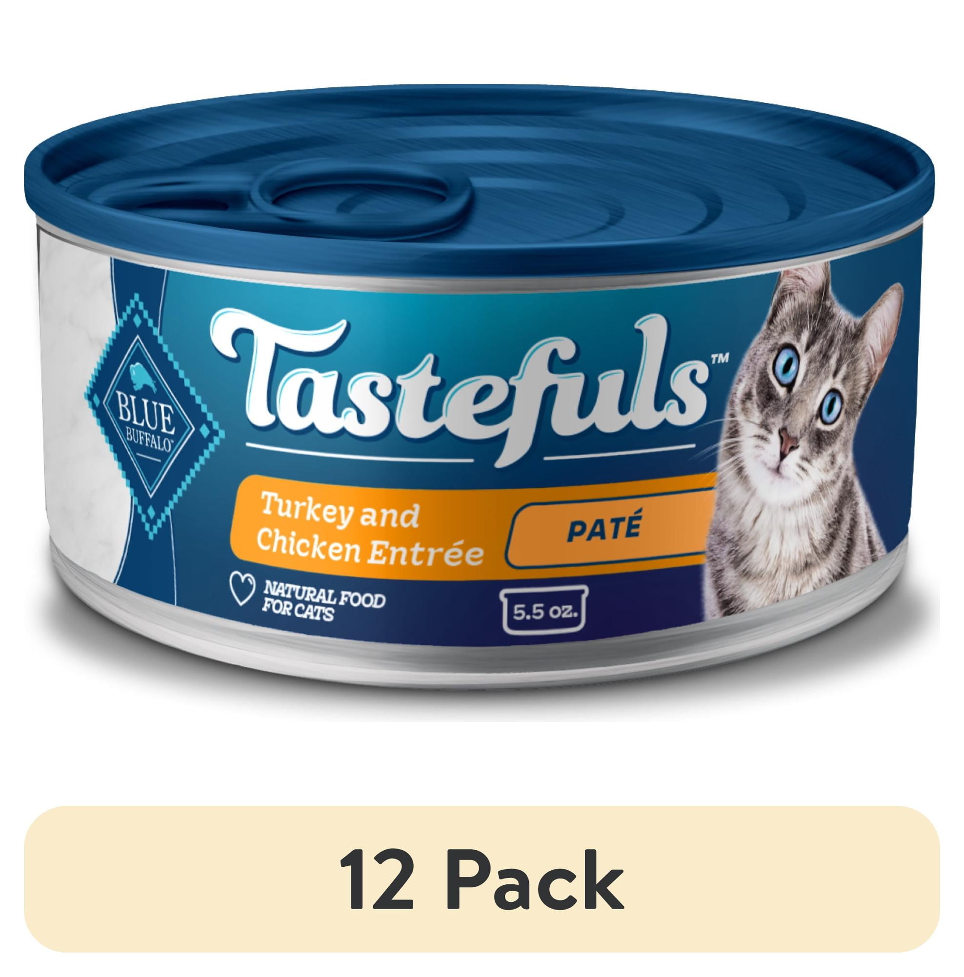 Blue Buffalo Tastefuls Adult Pate Turkey & Chicken Entree Wet Cat Food