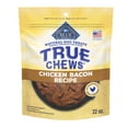 thumbnail image 1 of Blue Buffalo True Chews Dog Treats, Chicken Bacon Recipe, 22-oz Bag, 1 of 10
