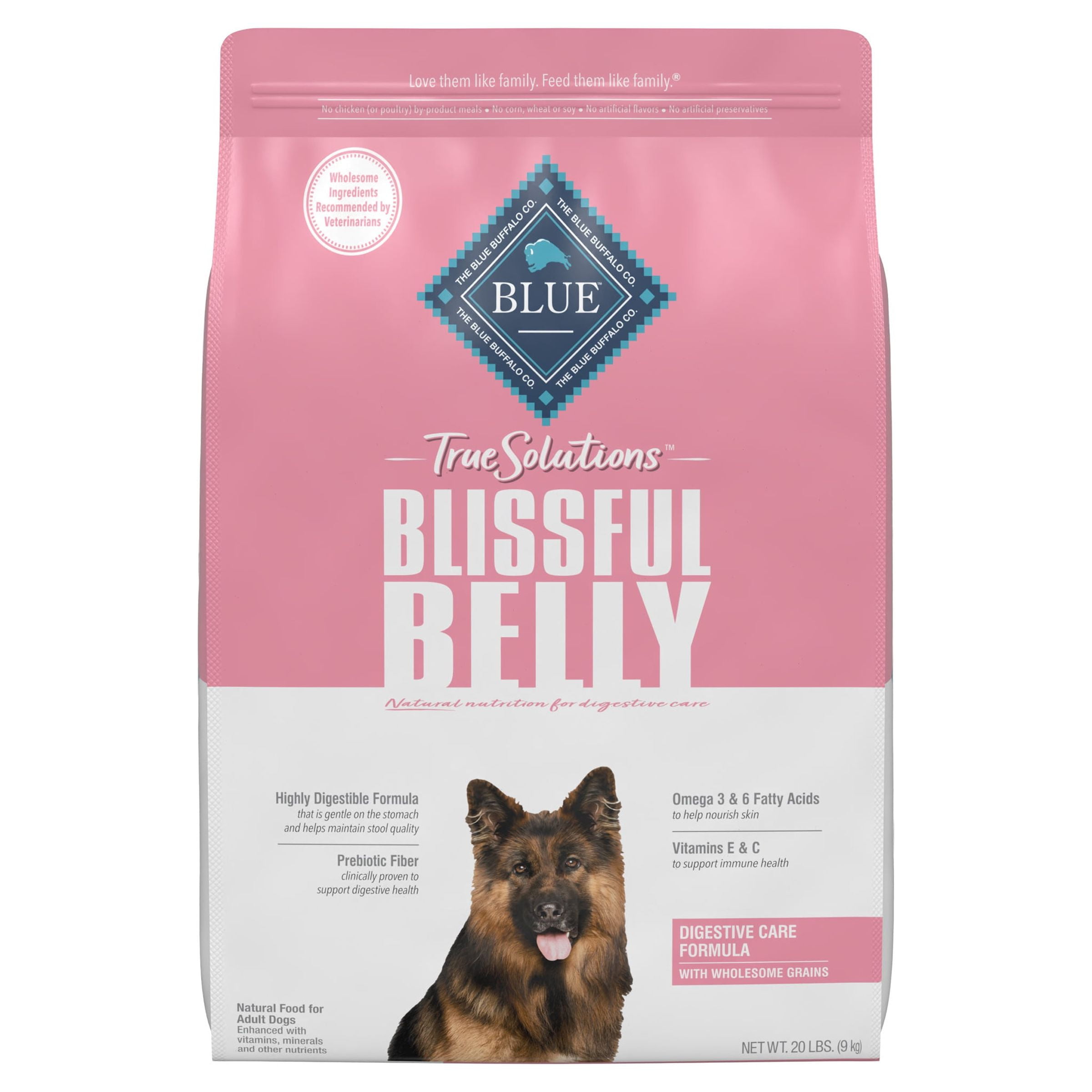 Blue Buffalo True Solutions Blissful Belly Digestive Care Chicken Dry