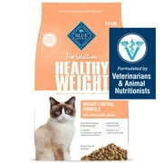 Blue Buffalo True Solutions Healthy Weight Natural Dry Food for Adult Cats, Chicken, 3.5-lb. Bag