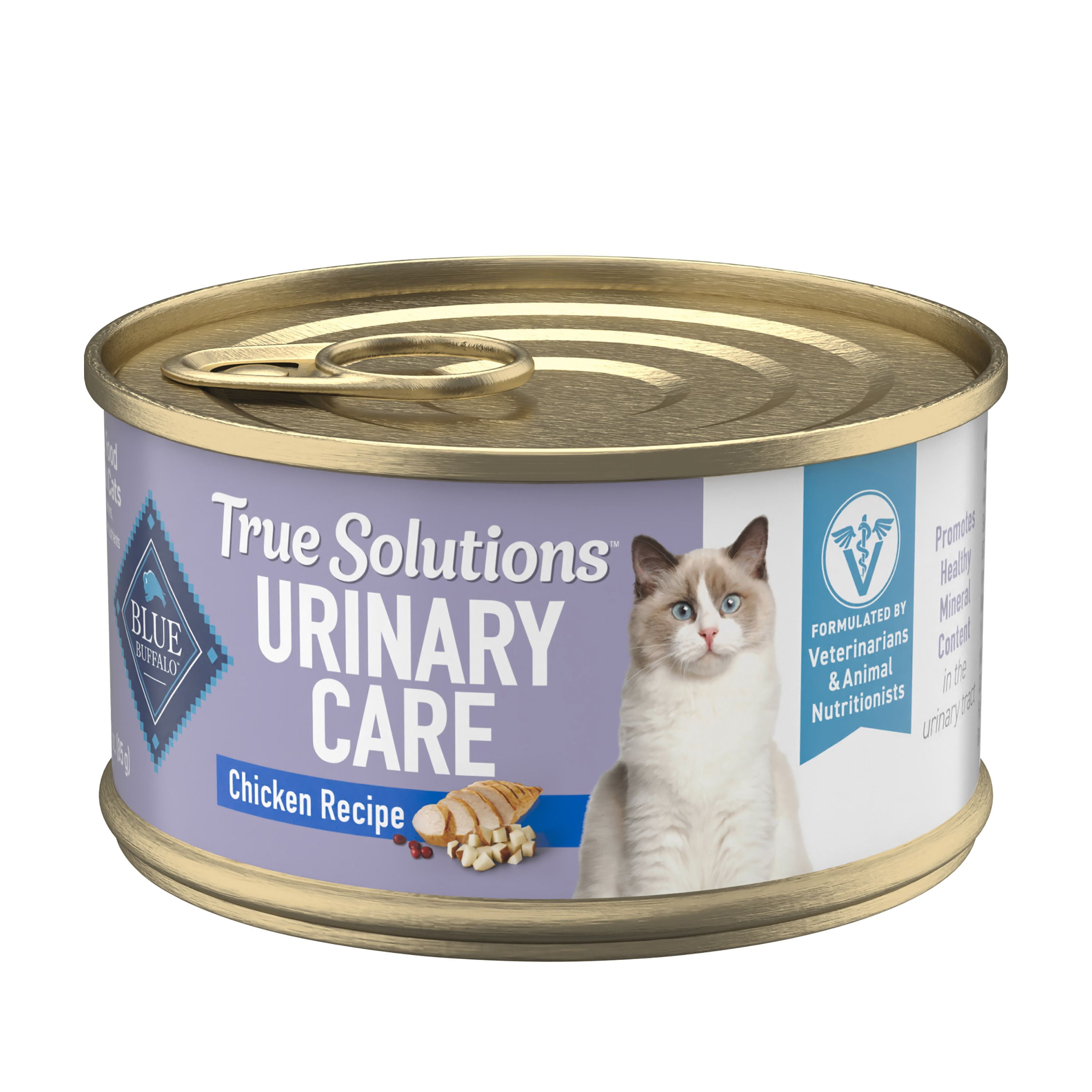 Blue Buffalo True Solutions Urinary Care Wet Cat Food, 3-oz. Can