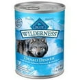 thumbnail image 1 of Blue Buffalo Wilderness Denali Dinner High Protein Grain Free, Natural Wet Dog Food, Wild Salmon, Venison & Halibut 12.5-oz can (pack of 12), 1 of 3