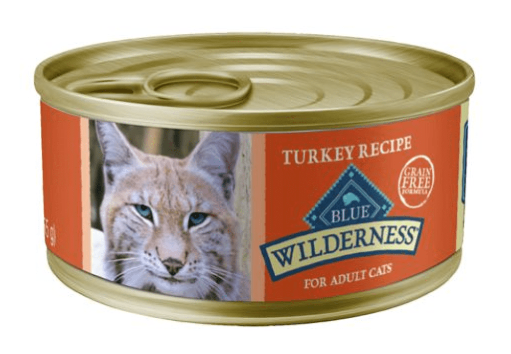 Blue Buffalo Wilderness GrainFree Turkey Pate Wet Cat Food, 5.5 oz. 1