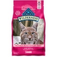 thumbnail image 1 of Blue Buffalo Wilderness High Protein Grain Free, Natural Adult Dry Cat Food, Salmon 5-lb, 1 of 3