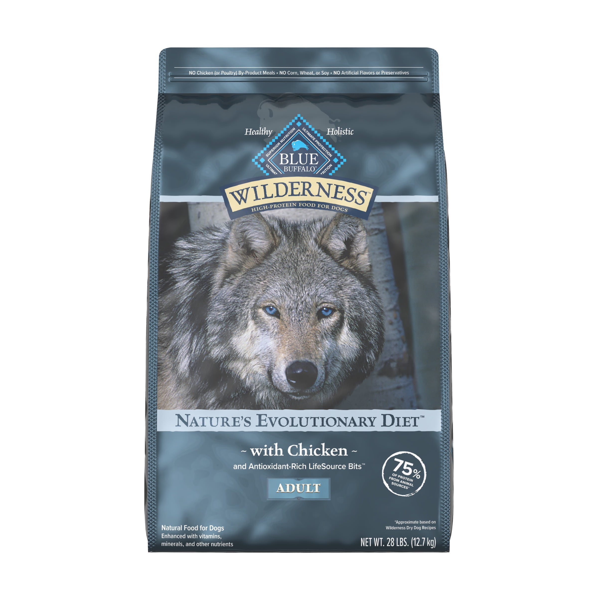 Wilderness dry on sale dog food