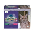 thumbnail image 1 of Blue Buffalo Wilderness High Protein, Natural Adult Pate Wet Cat Food Variety Pack (24 Count- 8 of Each Flavor), 1 of 12