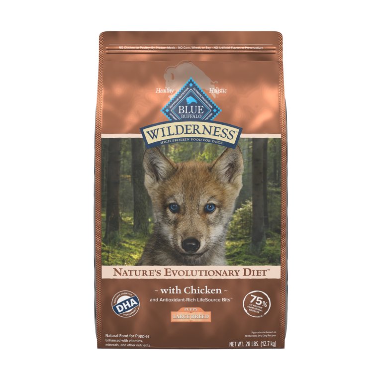 Blue Buffalo Wilderness High Protein Natural Large Breed Puppy Dry