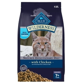 Blue Buffalo Wilderness High Protein Grain Free Natural Dry Cat Food Chicken Recipe 6 lb Bag Walmart