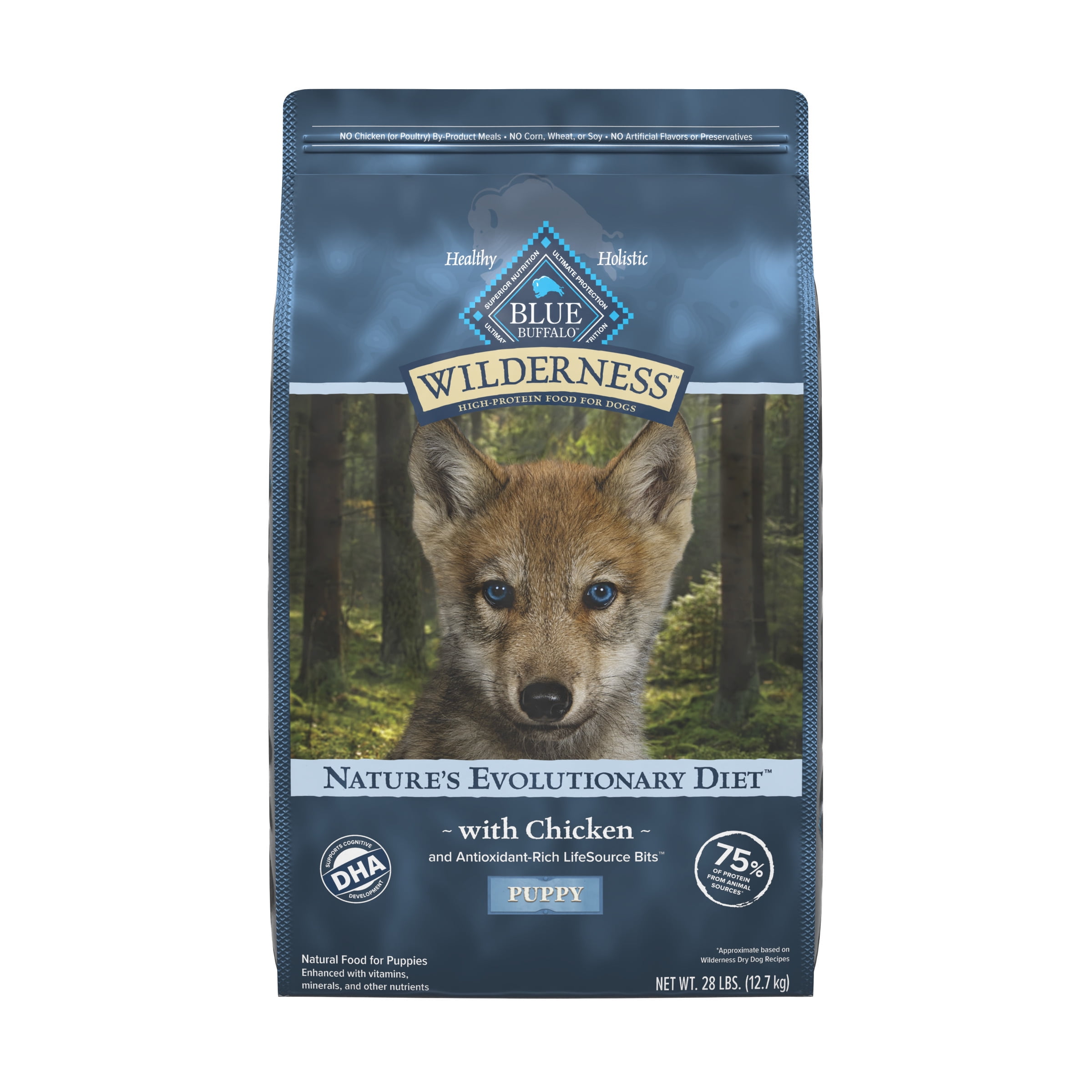 Blue Buffalo Wilderness High Protein Natural Puppy Dry Dog Food