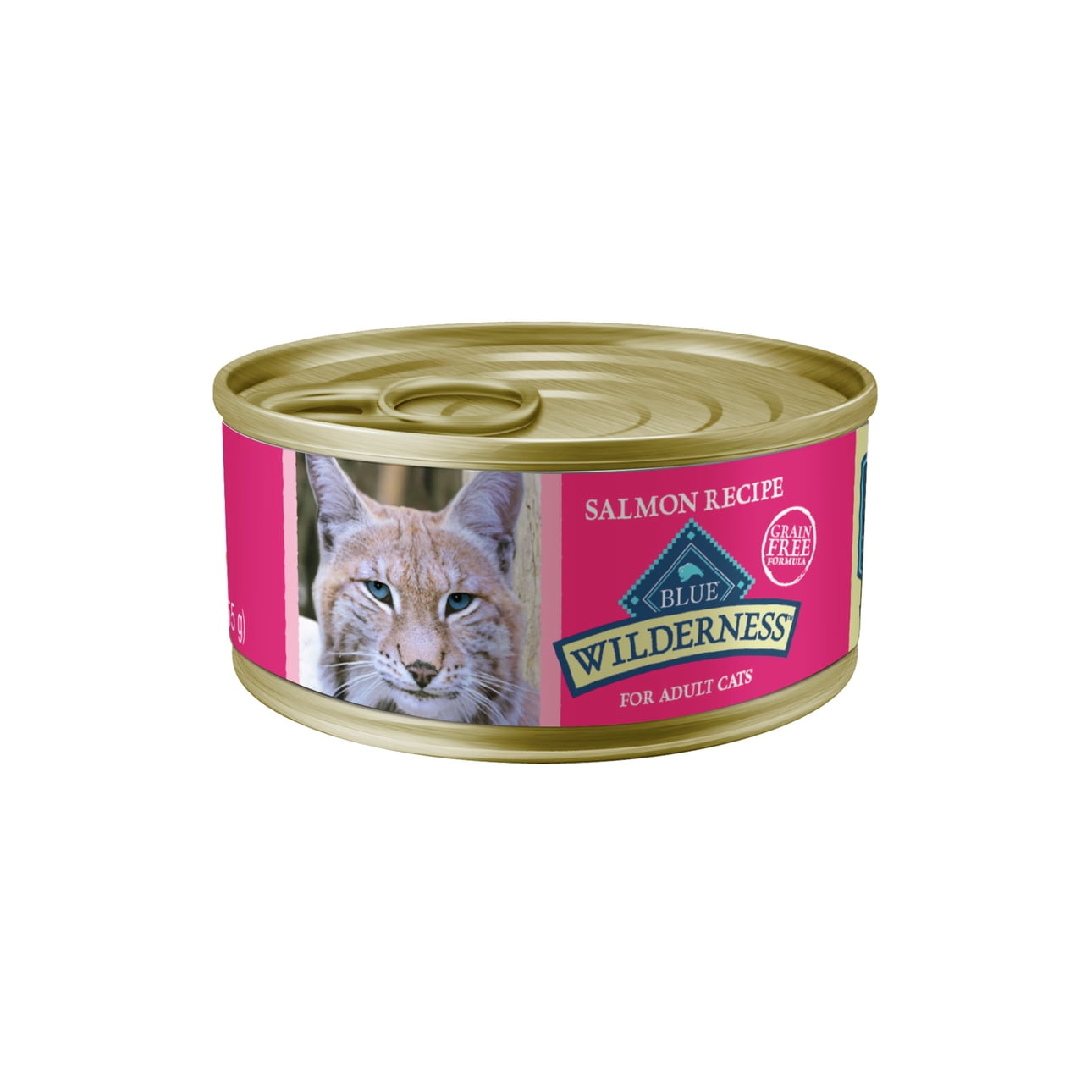 Blue Buffalo Wilderness High Protein Salmon Pate Wet Cat Food for