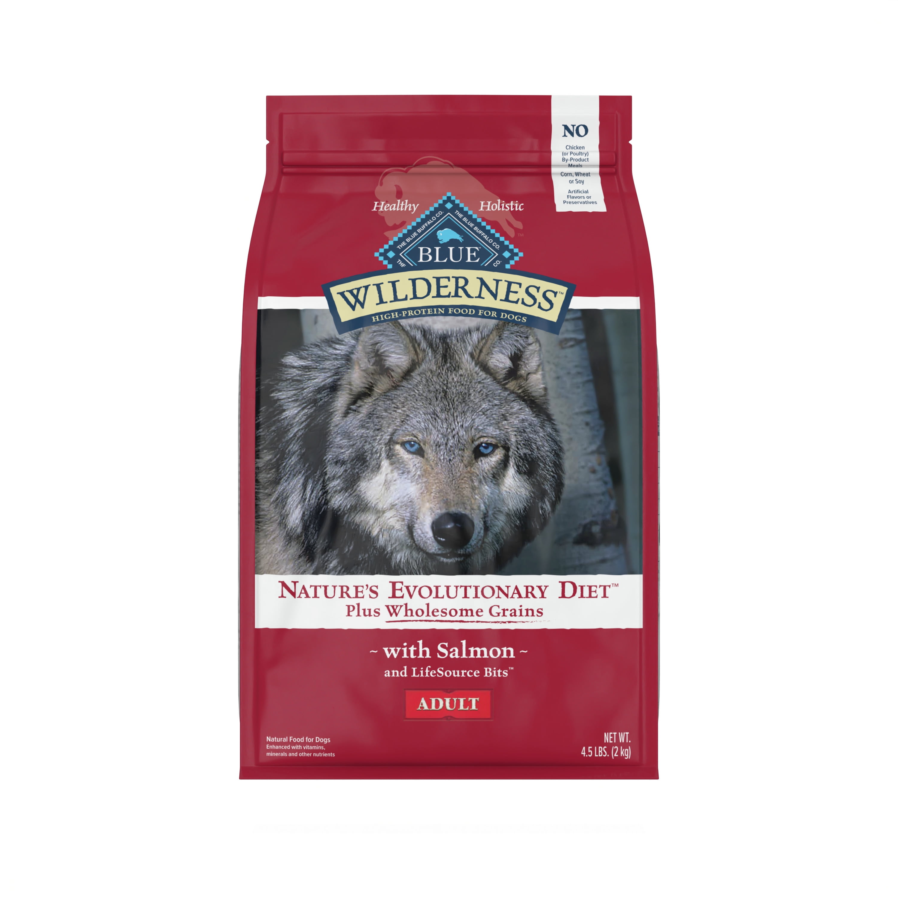 Blue Buffalo Wilderness High Protein Salmon Plus Wholesome Grains Dry