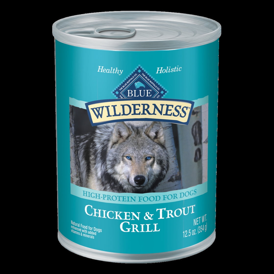 Blue Buffalo Wilderness High Protein Trout and Chicken Wet Dog