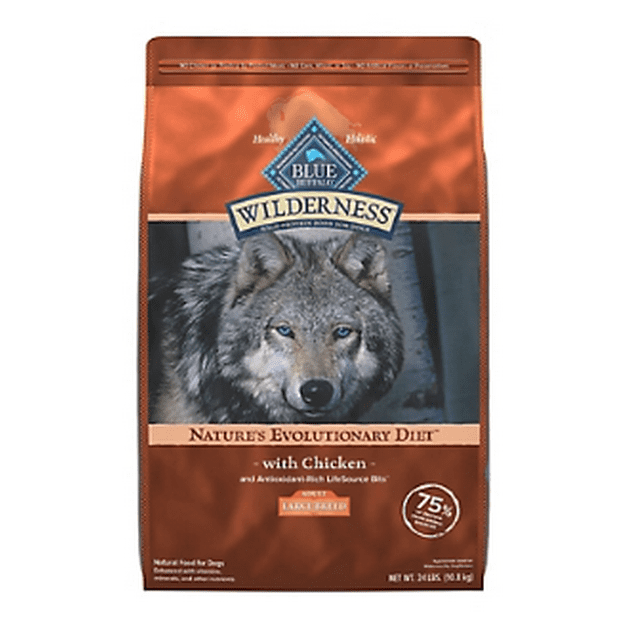 Blue Buffalo Wilderness Natural Chicken, Wholesome Grains, Dog Food