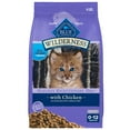thumbnail image 1 of Blue Buffalo Wilderness Natural Kitten Dry Cat Food, High-Protein, Chicken, 4-lb. Bag, 1 of 12