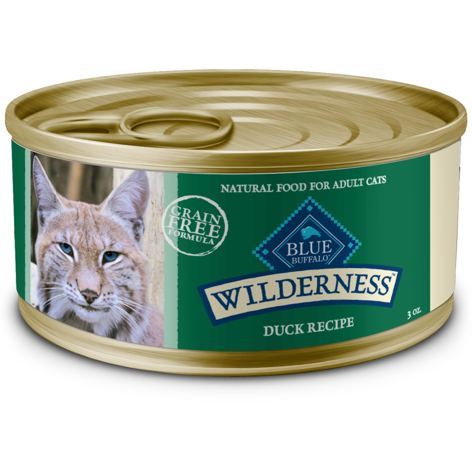 Blue Buffalo Wilderness Natural TGF4 High-Protein Grain-Free Wet Food ... - Grain Free Wet Food With No Fillers