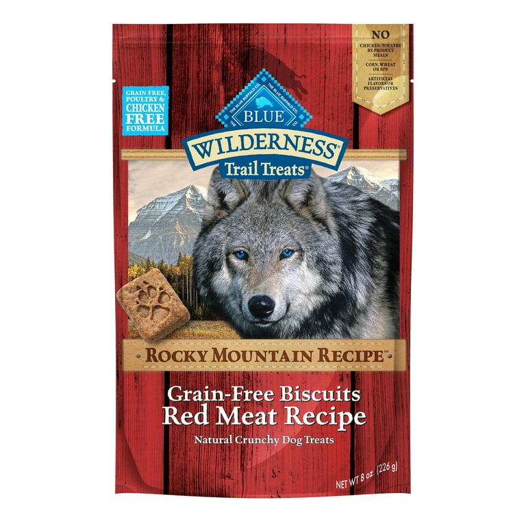 Blue Buffalo Wilderness Rocky Mountain Recipe High Protein Red